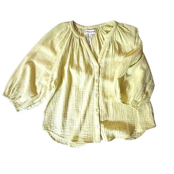 Apiece Apart‎ Esparta Top in Yellow - Size Small - Picture 3 of 10